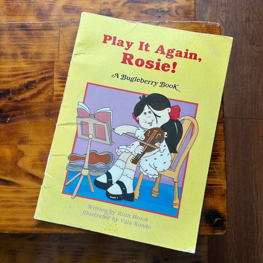 Vintage 1988 Play It Again, Rosie! Paperback Book